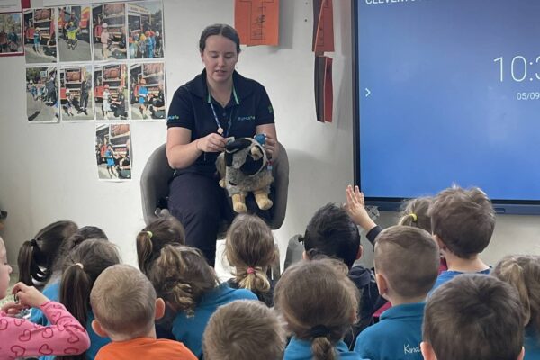 RSPCA visit Bush Kidz BlackSoil