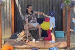 Trae Trae Indigenous Show Bush Kidz BlackSoil 3